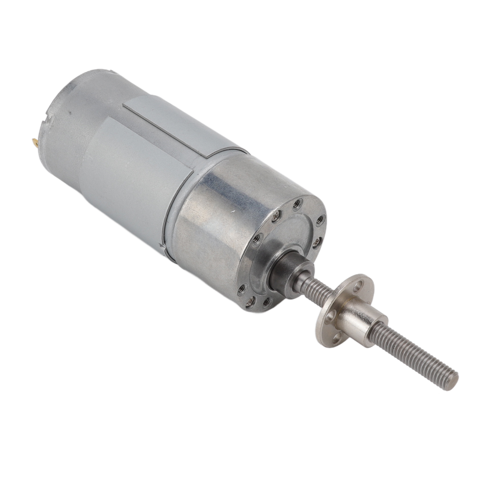 24-v-gleichstrom-schneckengetriebemotor Mit Selbsthemmung, Hohes Drehmoment, M6x50-mm-flanschgetriebe, 600 U/min