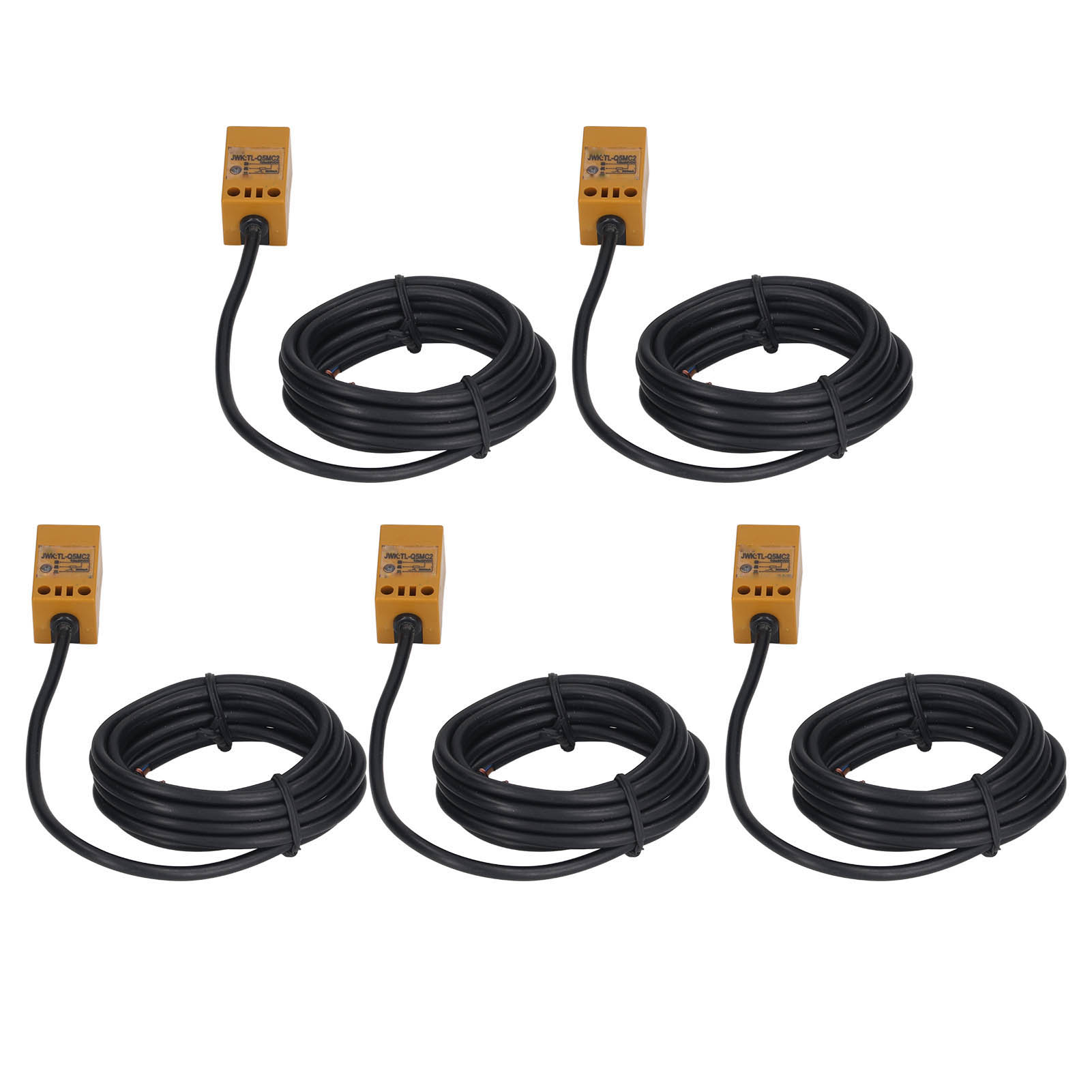 Npn-näherungssensor (normalerweise Geschlossen), Schutzart Ip65, 5 Stück, 10–30 V Dc, 200 Ma, Induktiver Sensor, Ansprechfrequenz 28 Hz