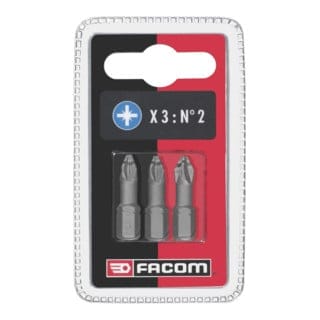 Bits Serie 1 High Perf - PZ2, 3-tlg - Facom