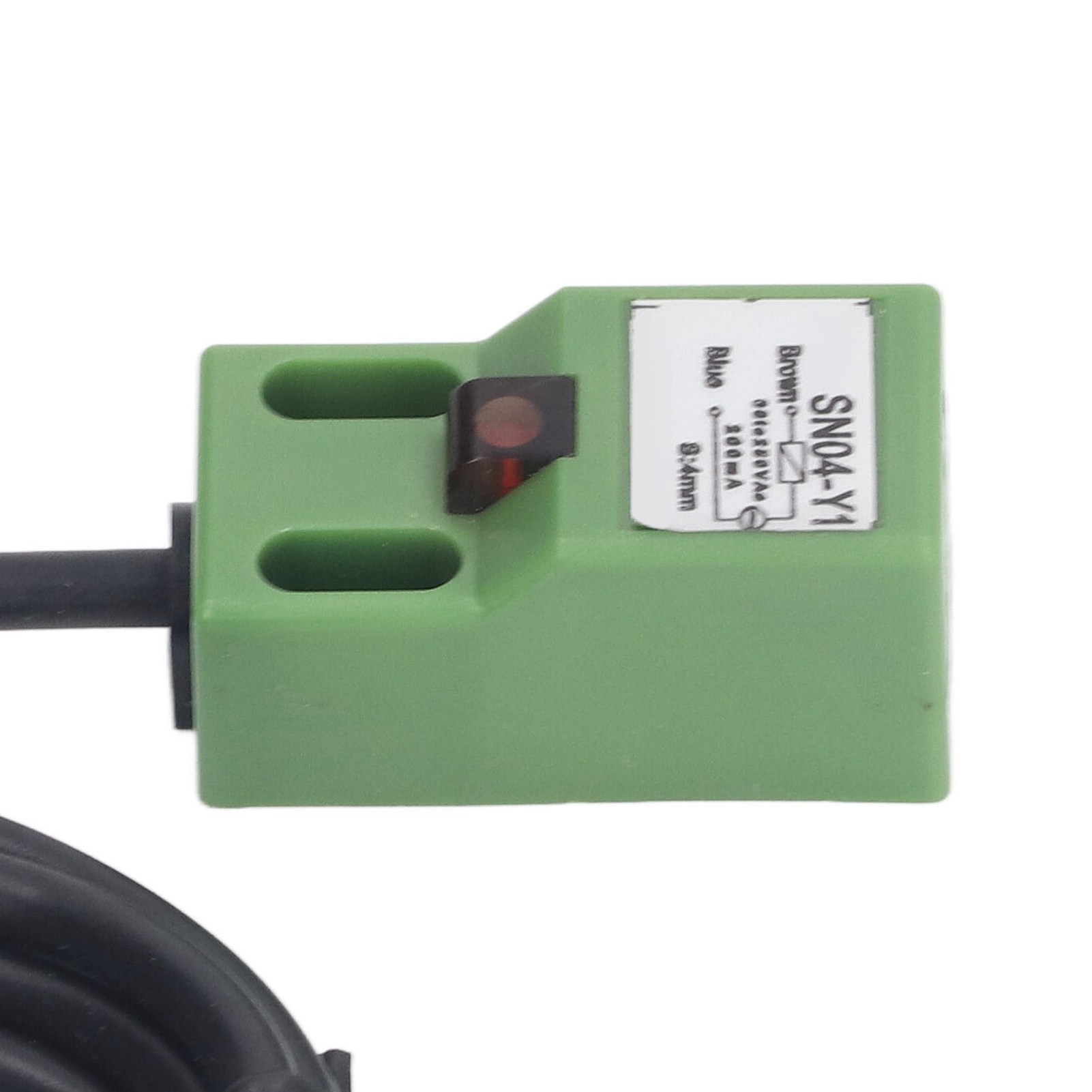 Quadratischer 2-draht-näherungssensor Mit Induktiver Bauform, Abstandsmessung, Normalerweise Offener Kontakt, 90–250 V Ac Näherungsschalter