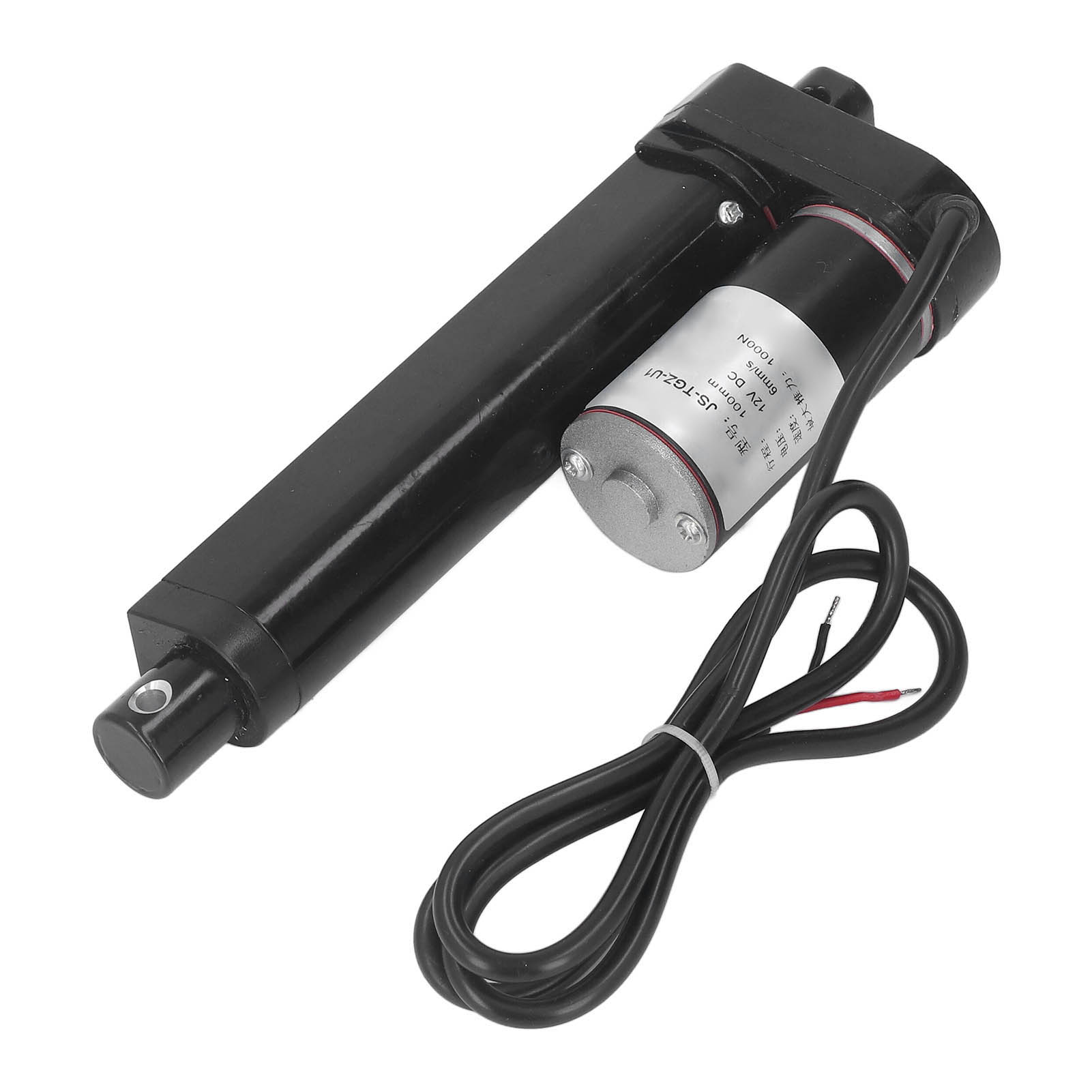 Elektrischer Linearantrieb Mit 100 Mm Hub, 1000 N Tragfähigkeit, Zahnrad Aus Aluminiumlegierung Mit Endschalter, 12 V Dc