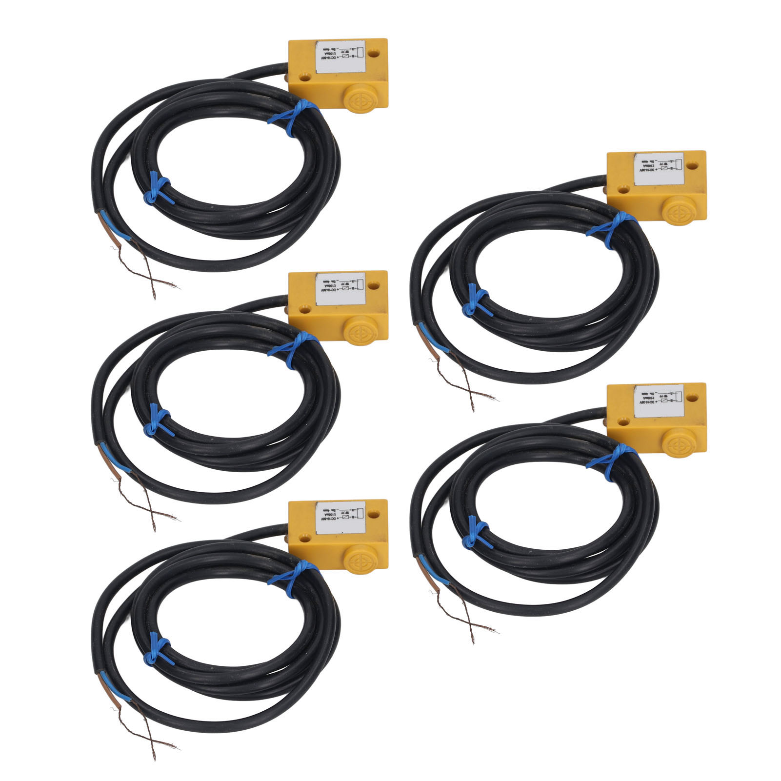 5-teiliger Induktiver Näherungsschalter, 2-adrig, Normalerweise Offen, Schutzart Ip65, Abs-gehäuse, 10–36 V Dc Industrieller Präsenzsensor