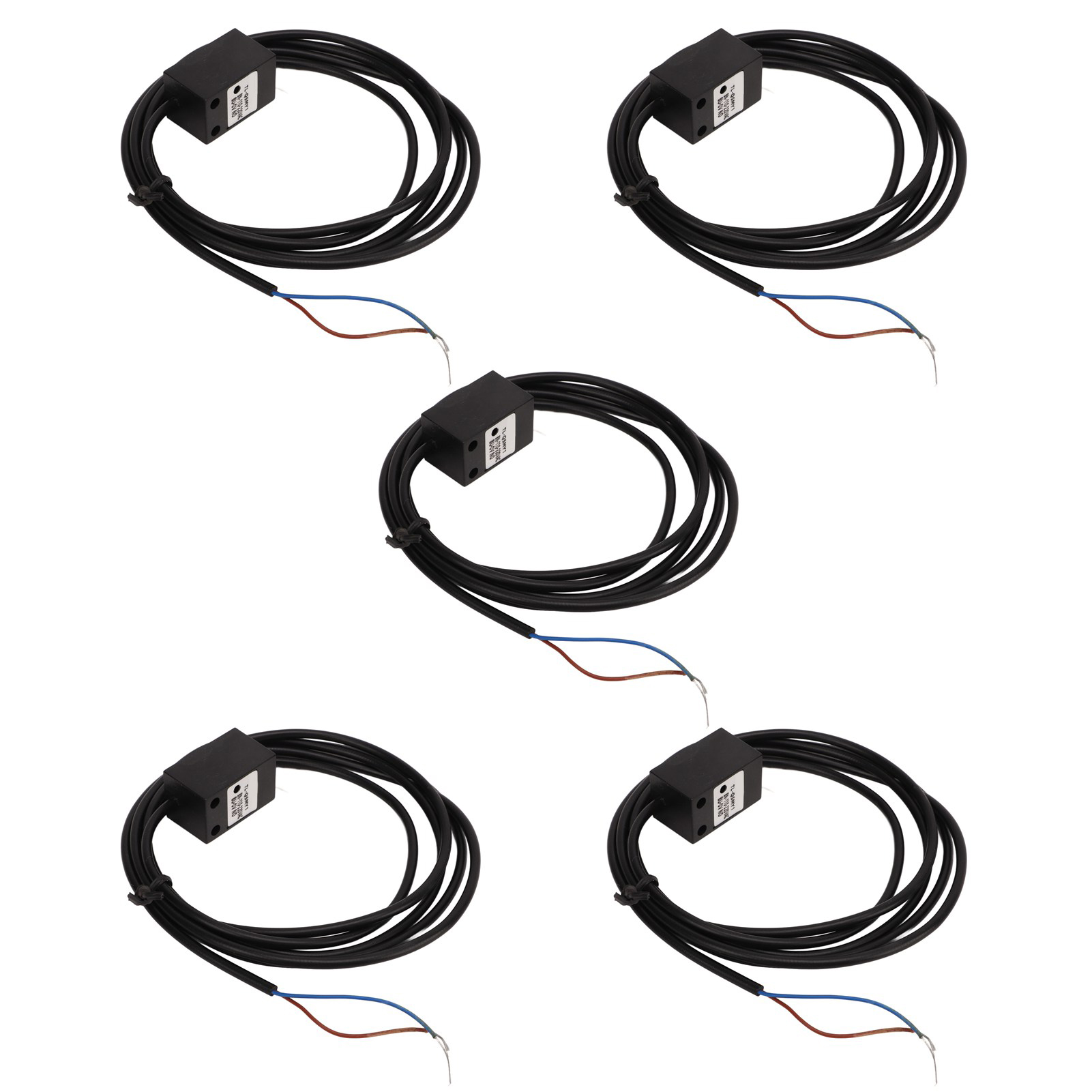 5-mm-induktiver Näherungssensor, Schutzart Ip68, 5 Stück, Normalerweise Offen, 2-adrig, 110–220 V Ac, Berührungsloser Näherungsschalter