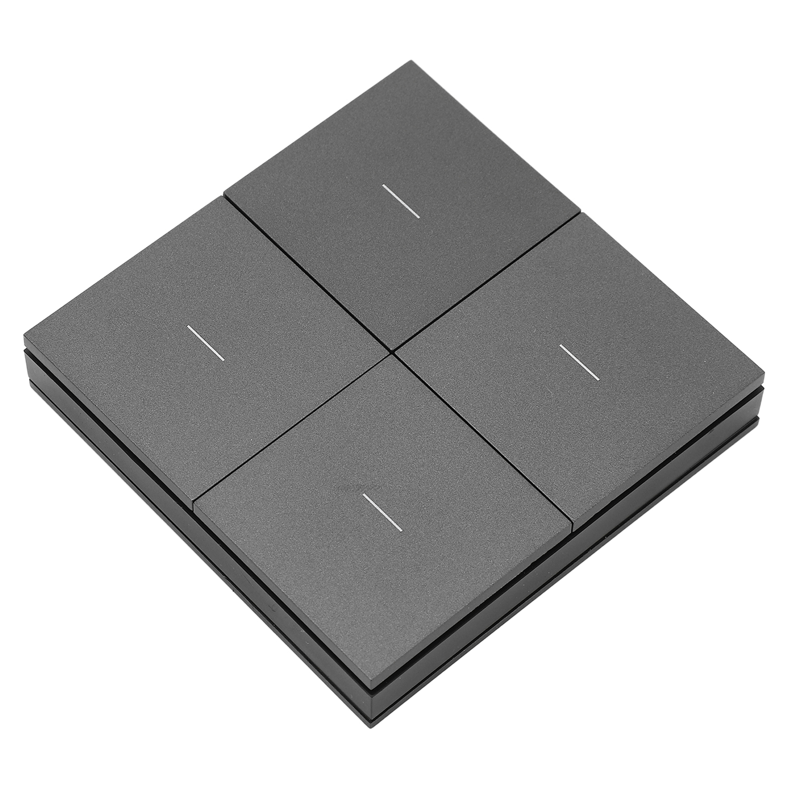 Drahtlose Fernbedienung Mit 4 Tasten, Intelligenter Schalter Mit 12 Szenen, App-steuerung, Klebemontage Für Zuhause, Wandmontageset.