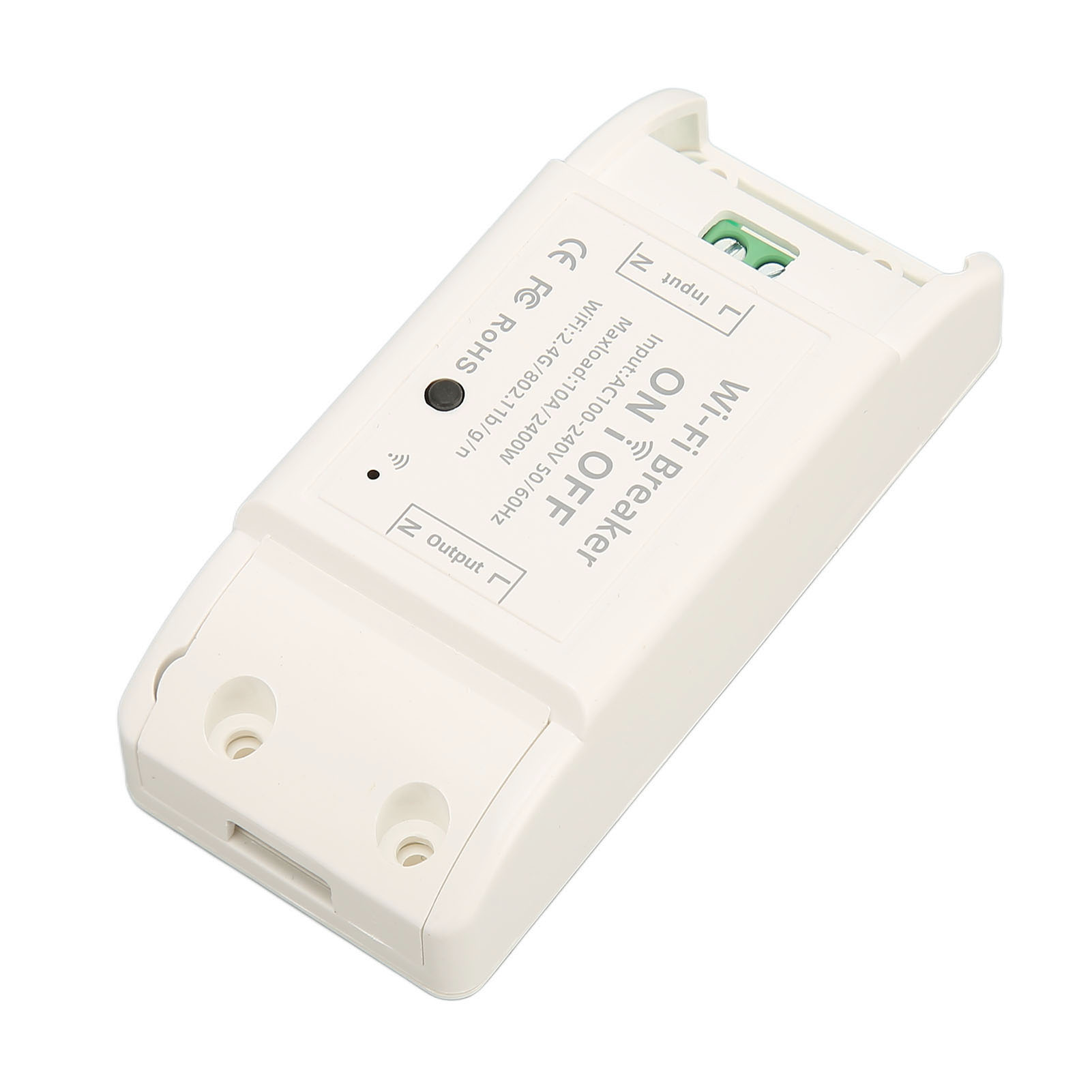 Freisprech-wlan-smart-schalter Mit Sprachsteuerung, Hausautomatisierungs-sicherungsautomat, Ein-/ausschalter Für Elektrogeräte, Ac 100–240 V