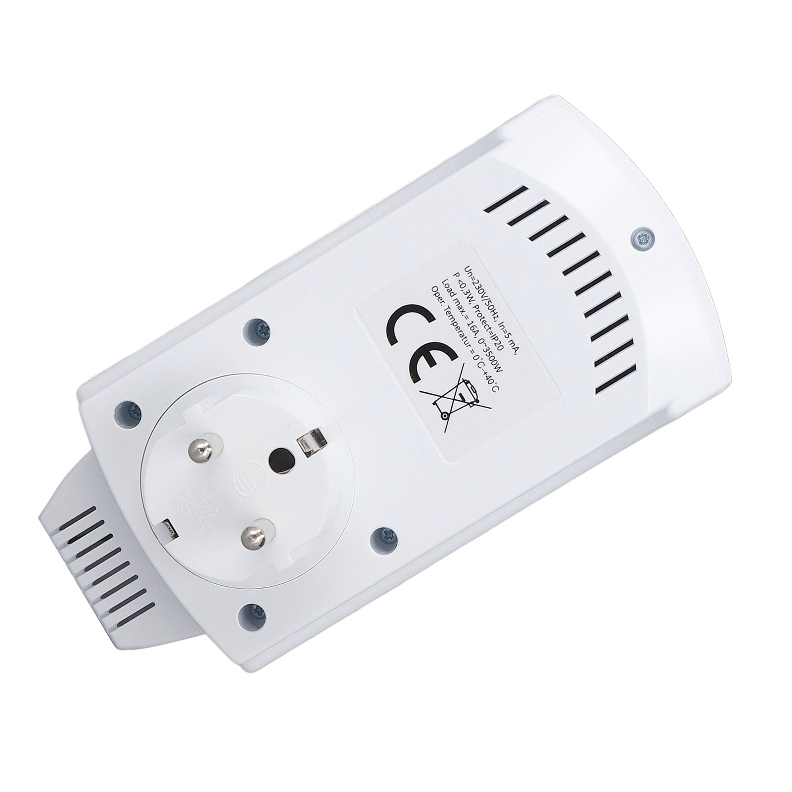 Reptilienthermostat Mit Wlan-lcd-bildschirm Für Gewächshäuser, Intelligenter Temperaturregler, 230-v-wechselstrom-eu-stecker, Fernsteuerung Der Heizung.