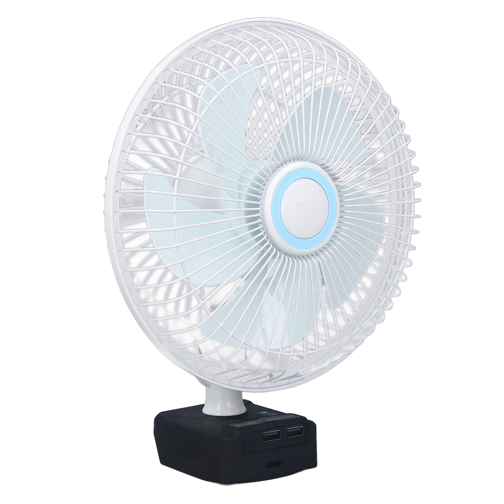 30-w-akku-mini-tischventilator Mit 5 Flügeln Und Bürstenlosem Motor Für Makita 18-v-akkus Bl1830, Bl1840, Bl1850 Und Bl1860