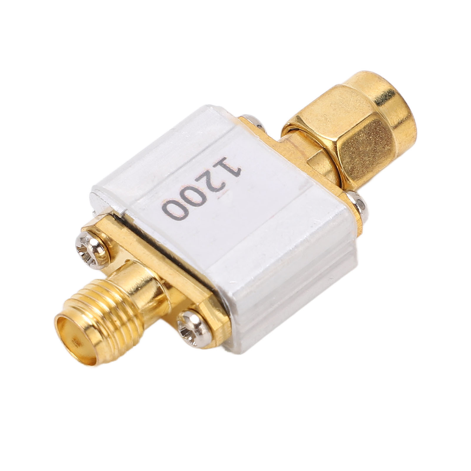 1200mhz 50 Ohm Bandpassfilter, Anti-interferenzmodul Aus Aluminiumlegierung Mit Sma-anschluss, Robustes Gehäuse, Hohe Selektivität, Geringe Verluste, Für Hf-empfänger Und Drahtlose Anwendungen.