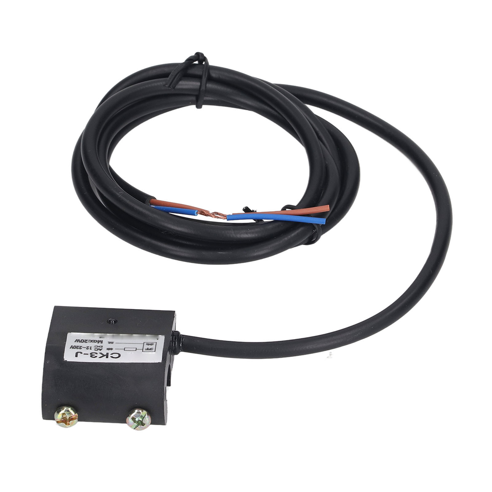 Kompakter 2-draht-magnetschalter (no), 5 Stück Ac/dc 12–220 V 20 W Magnetischer Näherungssensor Tür-/fensterkontakt