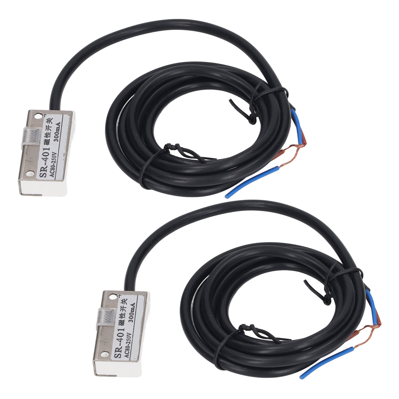 2-draht-magnet-näherungssensor, Normalerweise Offen, 300 Ma Magnetschalter, Ac 80–250 V, 5er-packung