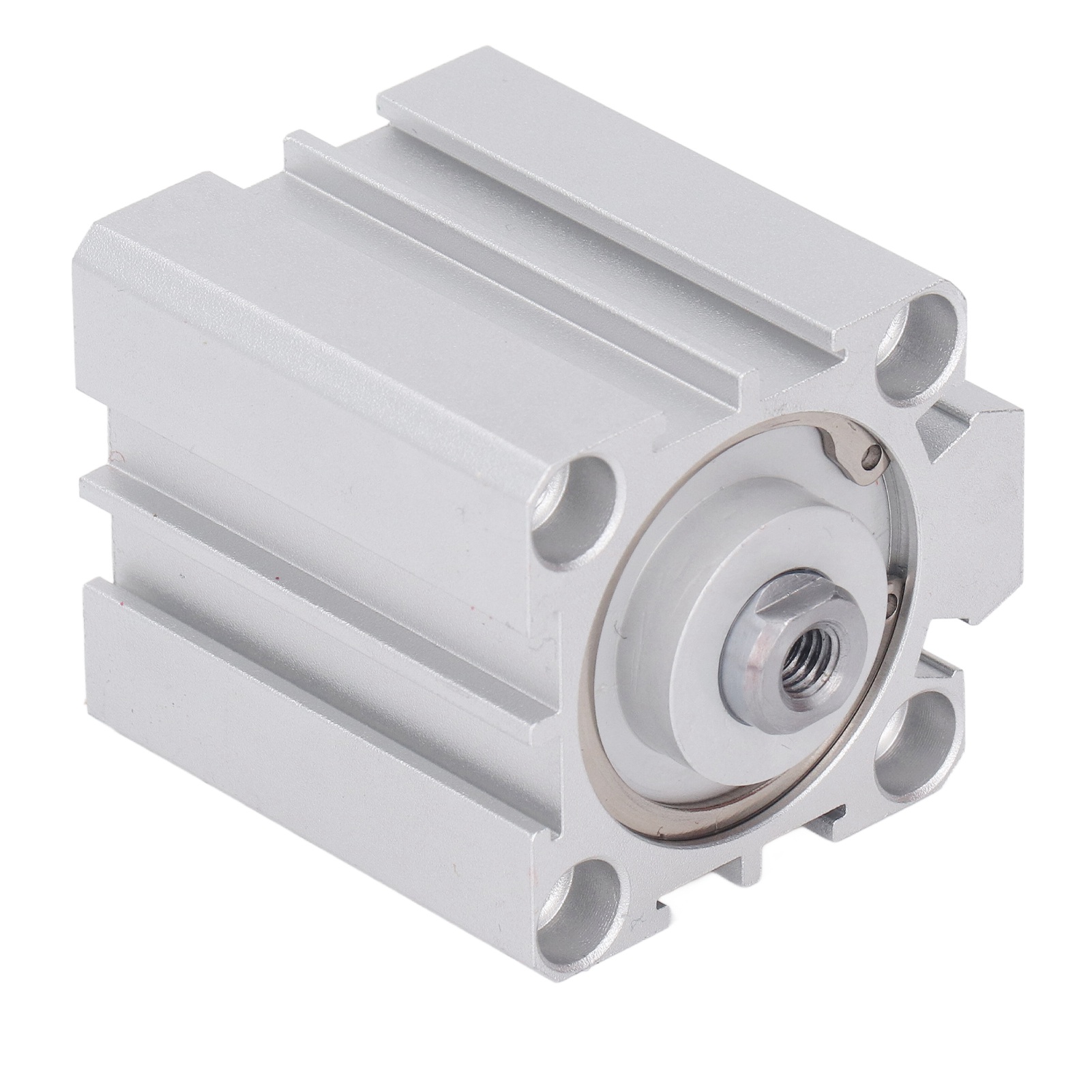 Kompakter Doppeltwirkender Pneumatikzylinder Aus Aluminium, Hydraulikkomponente Für Pneumatische Systeme, Schlanker Betätigungszylinder