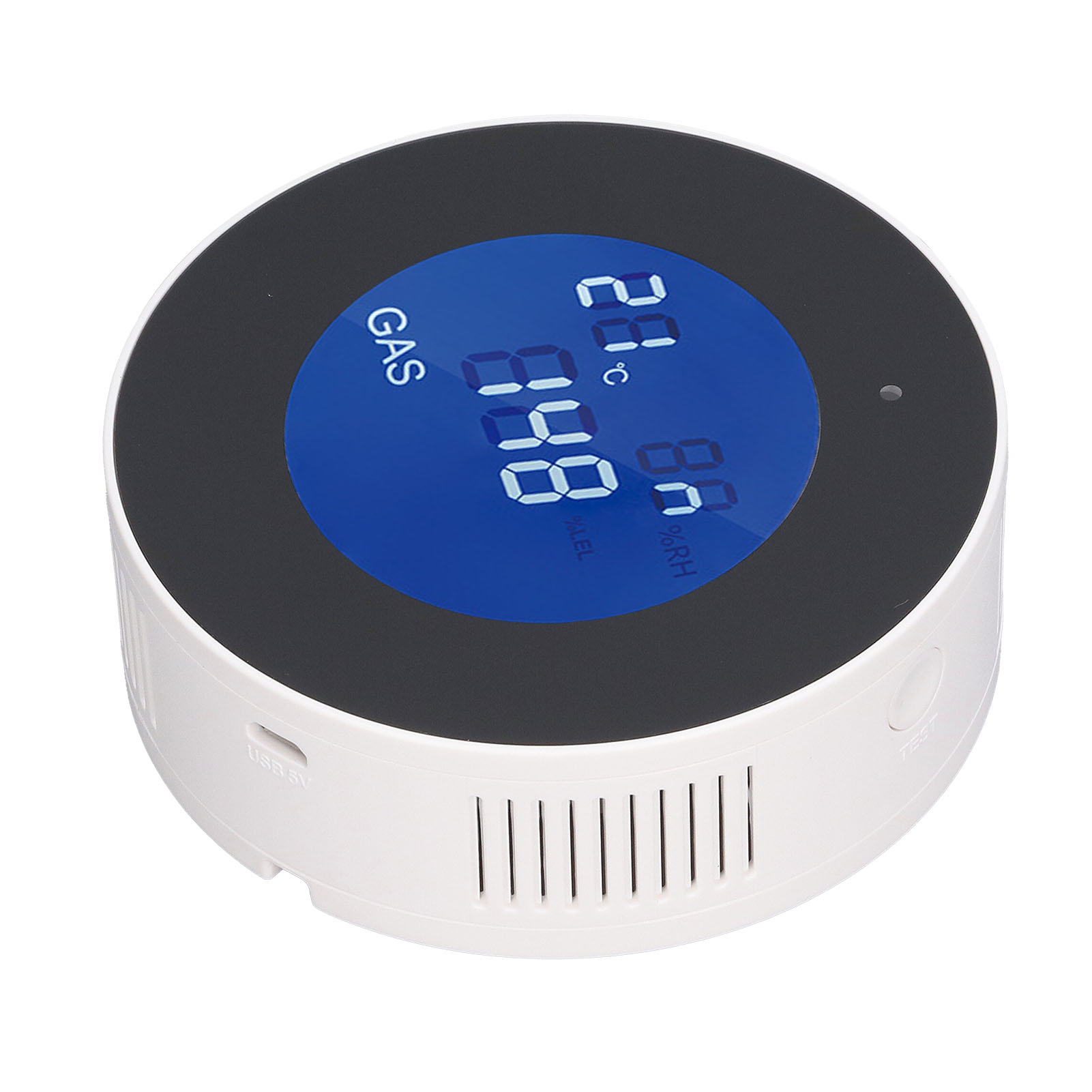 Wlan-erdgasdetektor Mit 90 Db Akustischem Alarm, 5 V Dc Smart-sensor Für Küche, Haushalt Und Hotel