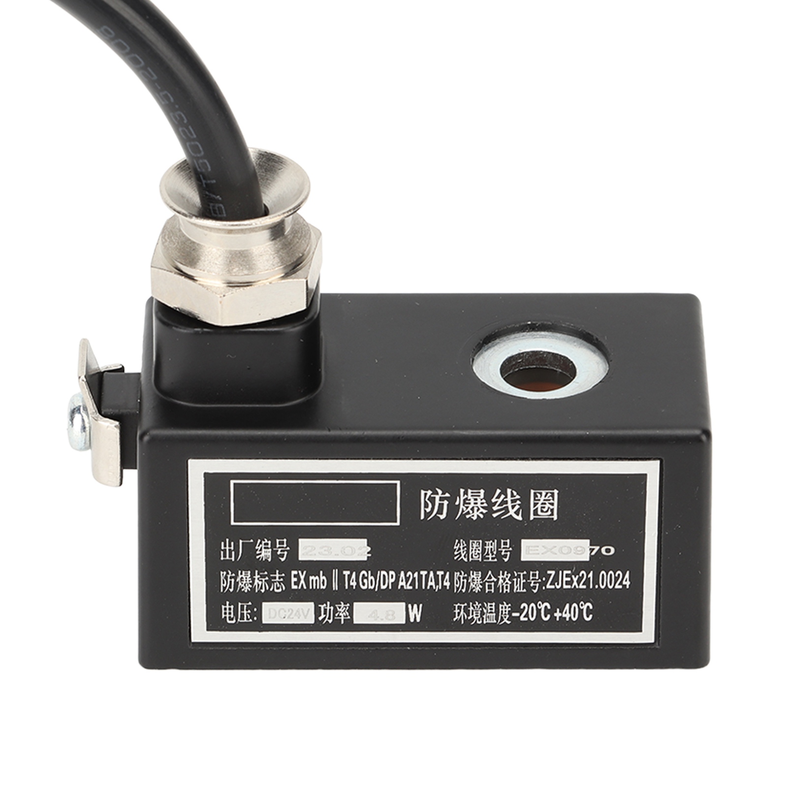 Explosionsgeschützte Elektromagnetische Spule Ct4, Hervorragende Leitfähigkeit, Für Pneumatische Ventile 4v310/4v210, 24 V Dc, 4,8 W, Hohe Zuverlässigkeit