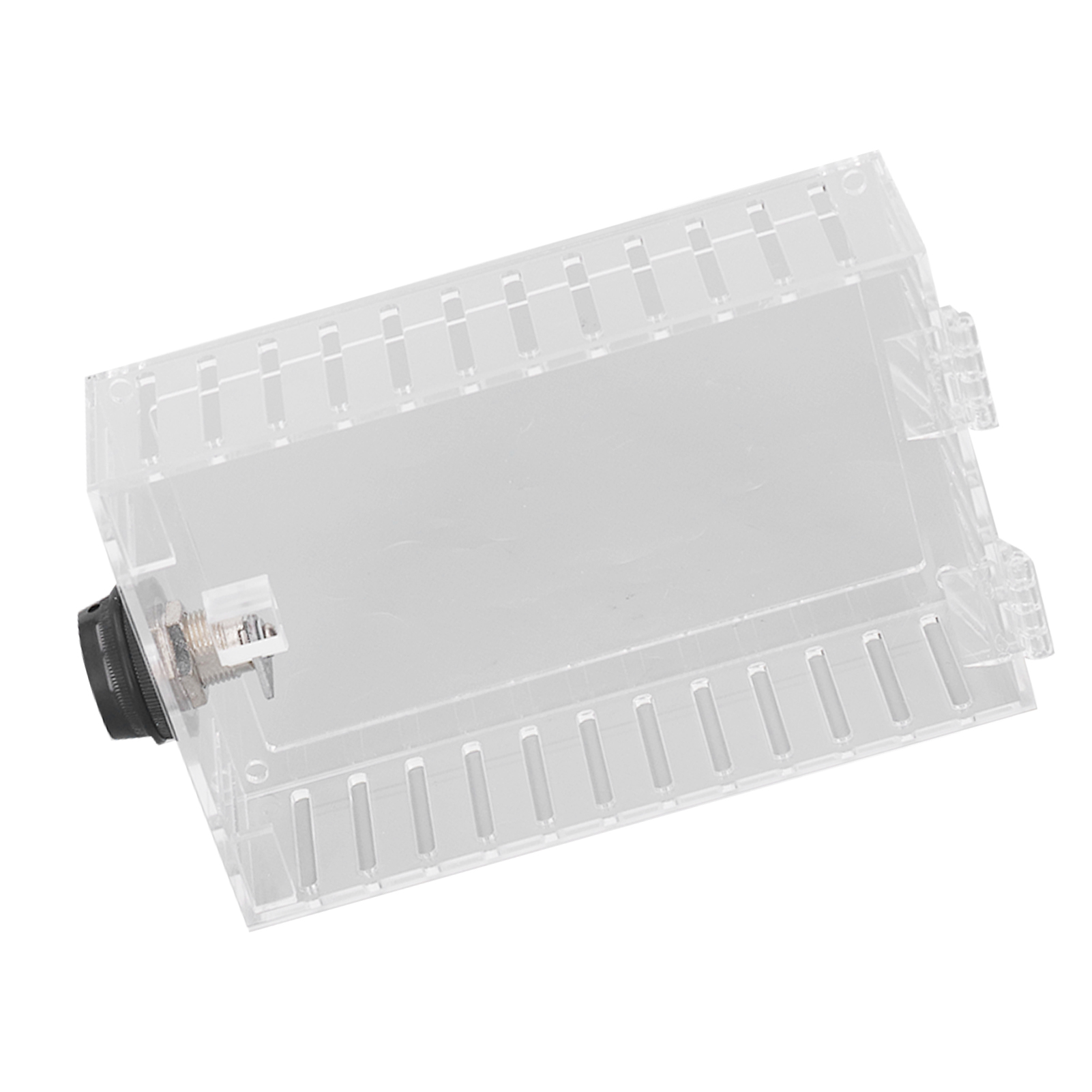Bruchsichere, Manipulationssichere, Transparente Acryl-thermostat-schutzbox Mit Zahlenschloss, Für 7x4,5 Zoll Große Wandthermostate