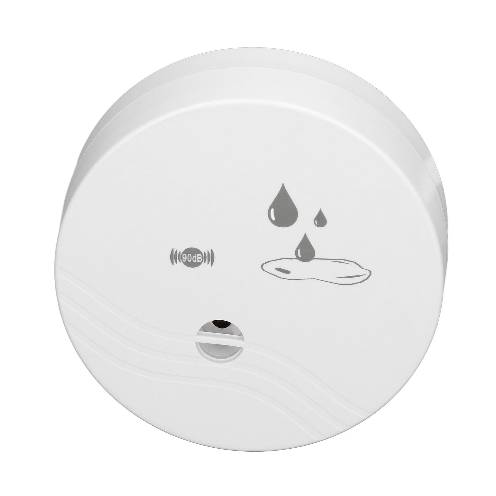 100-db-wasserleckmelder Mit Akustischem Alarm, Wasserdichter Überschwemmungssensor Für Bad Und Haushalt