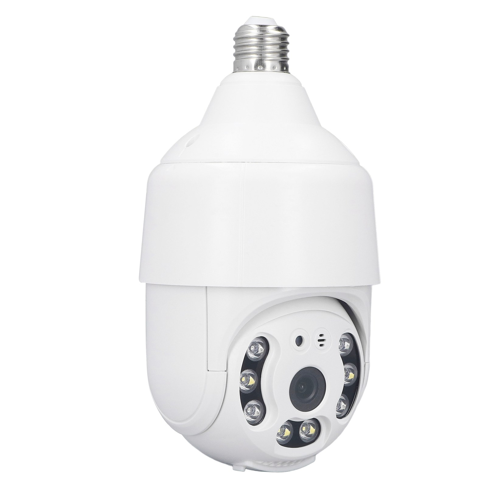 360°-wlan-überwachungskamera, Ip66 Wasserdicht, Für Den Innen- Und Außenbereich, Kabellose Hd 1080p-auflösung, Heimmonitor, 100-240v-netzteil, Nachtsicht, Bewegungserkennung.
