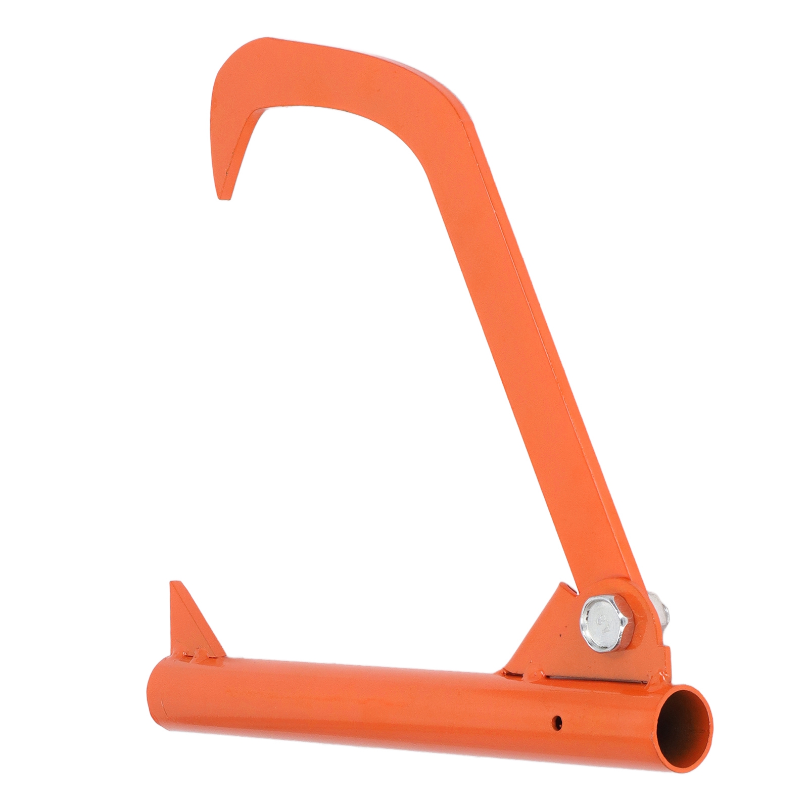 Forsthaken Aus Edelstahl, Ergonomischer Griff, Tragbar Und Rostfrei, Baumstammheber, Orange, 1 Stück