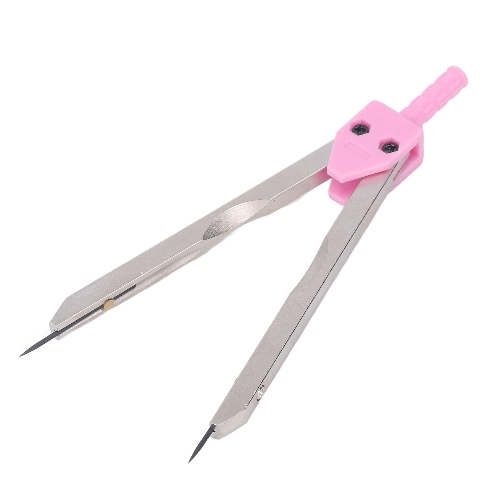 Ekg-messkompass Aus Edelstahl, Lineal 0–6 Cm, Pflege-zeicheninstrument, Präzisionsteiler, Rosa