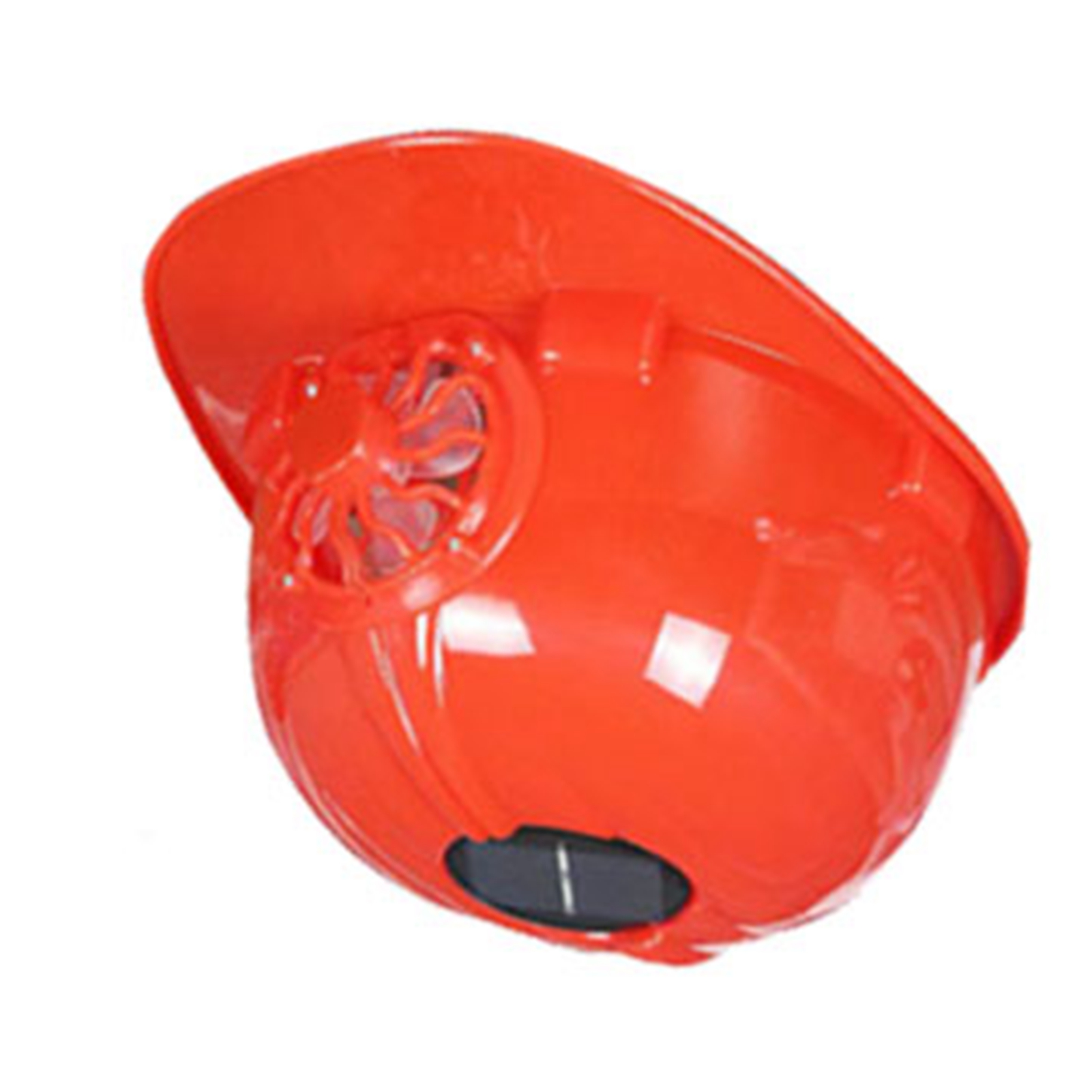 Bauhelm Mit Solarventilator, Stirnschutz, Atmungsaktiv Und Uv-beständig, Rot, Sommer, Outdoor, Robuste Sicherheit