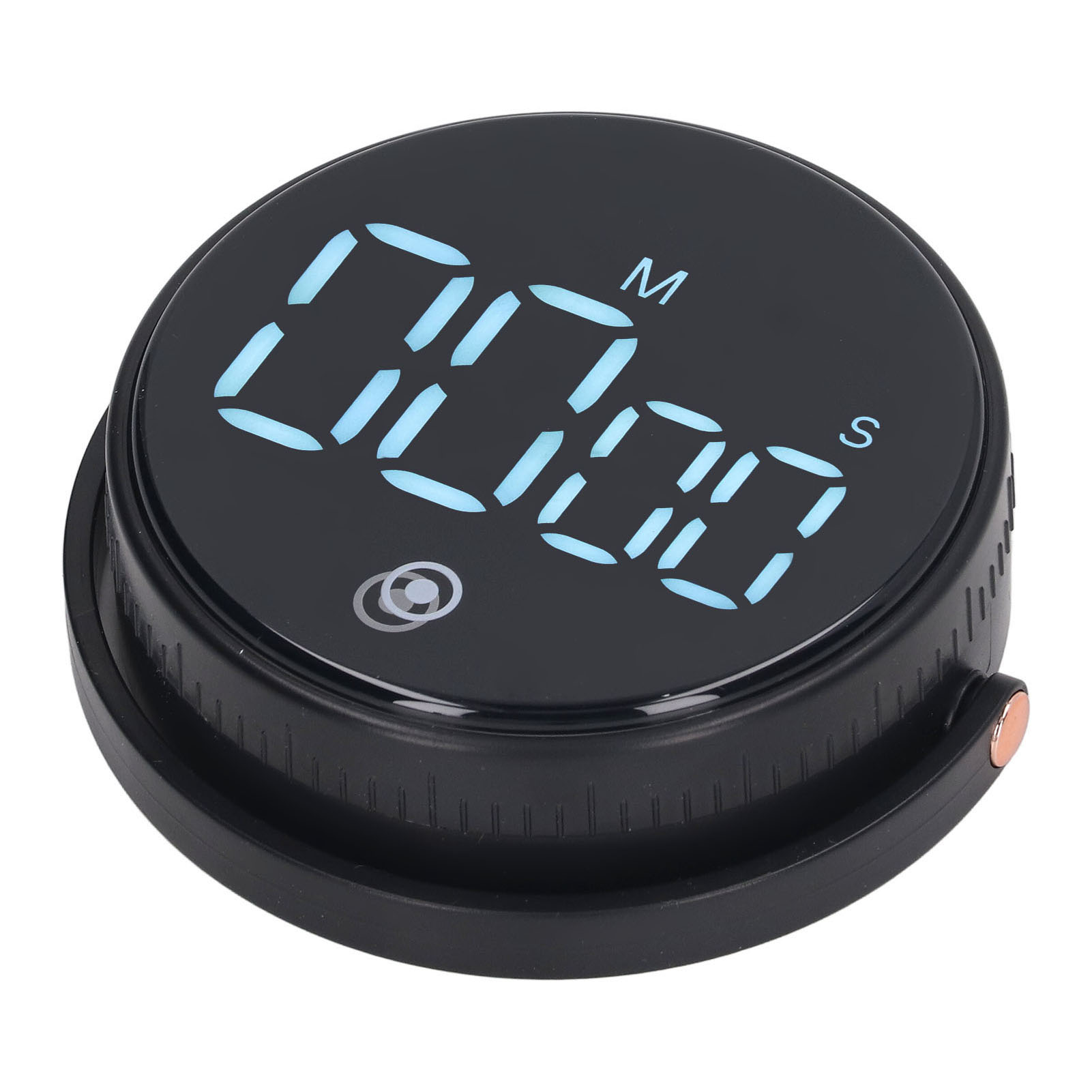 Magnetischer Digitaler Küchentimer Mit Großem, Hintergrundbeleuchtetem Led-display, Countdown-timer Für Kinder Im Klassenzimmer Mit Einstellbarer Lautstärke Für Kochen Und Sport, Schwarz