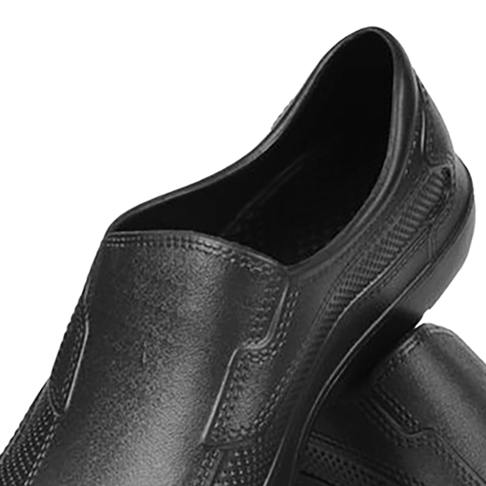 Schwarze Küchenschuhe Mit Dicken Eva-sohlen, Wasserdicht Und Strapazierfähig, Arbeitsschuhe Für Drinnen Und Draußen