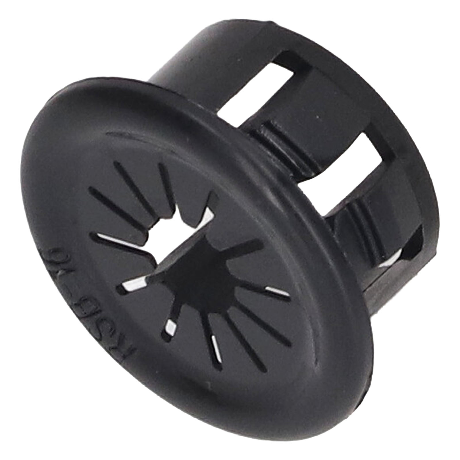 200 Kabeltüllen, Stabile, Feuerfeste Pa66-befestigung, Isolierte Clip-kabeltülle, Schwarze Lochabdeckung, 15,7 Mm / 0,62 Zoll Innendurchmesser