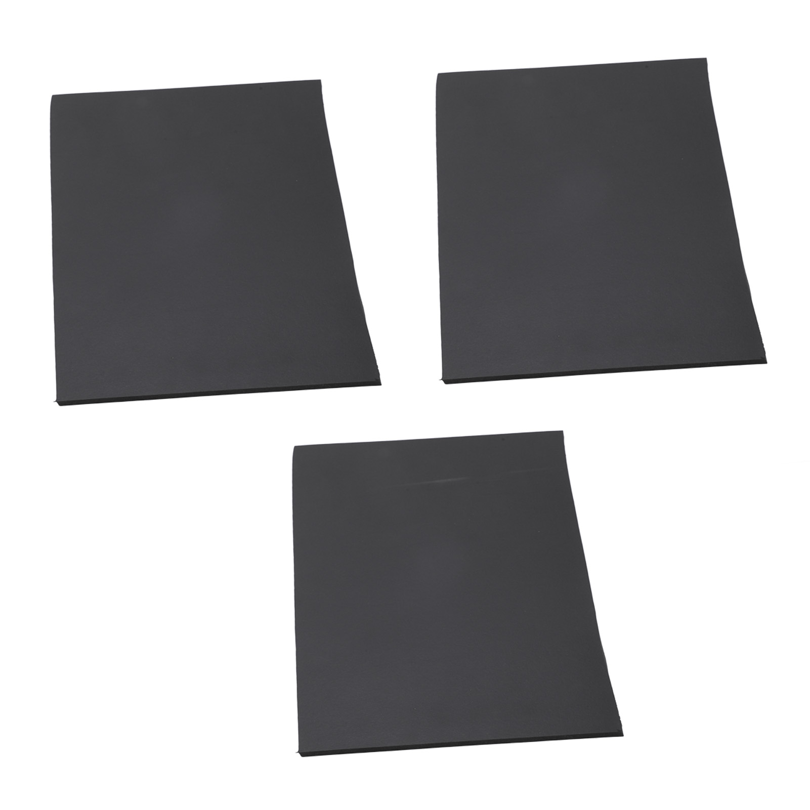 Set Mit 3 Hitzebeständigen, Flexiblen, Rutschfesten Und Wasserdichten Reparaturpads, Schwarz