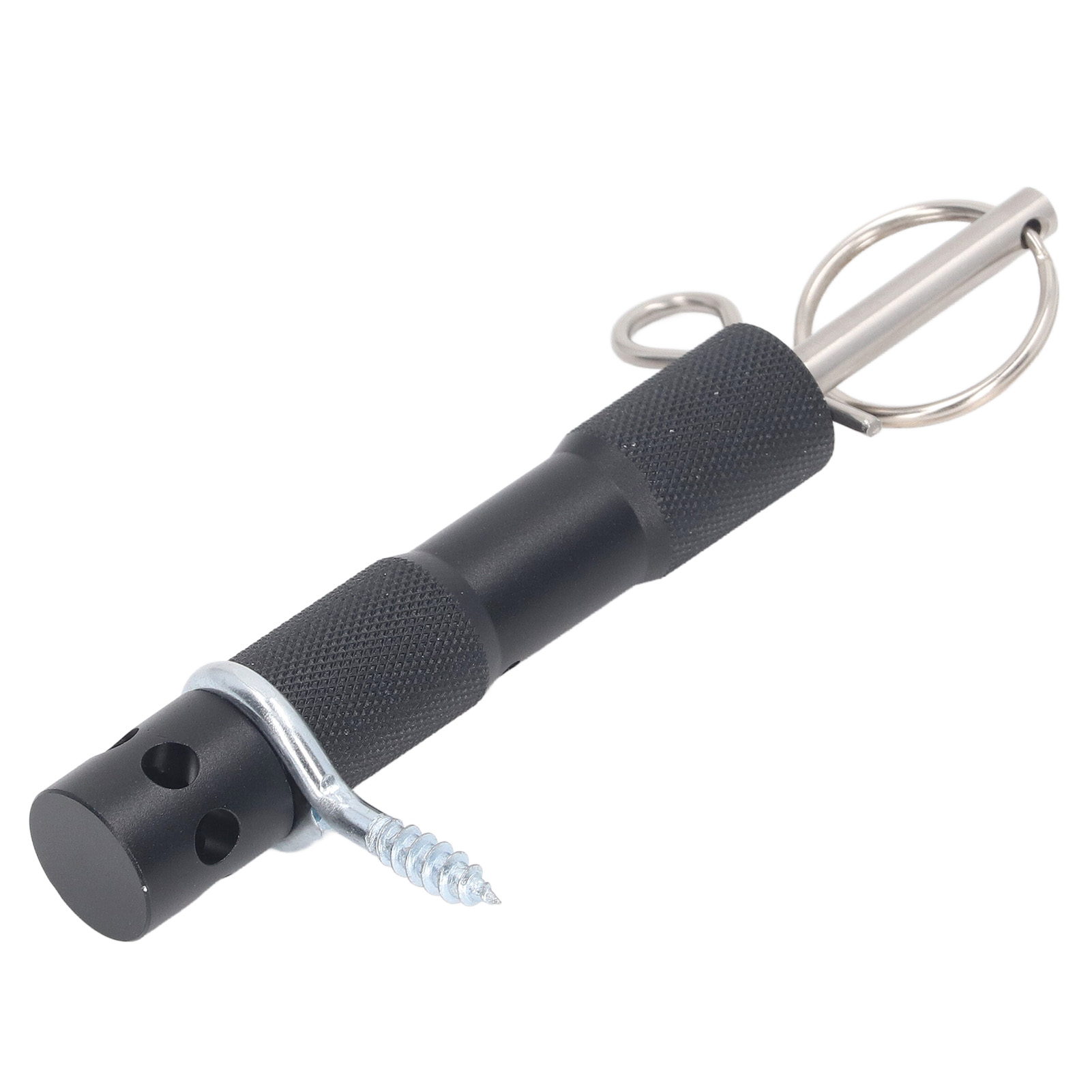 Perimeteralarm Aus Aluminiumlegierung, Federbelasteter Auslöser, Auslösekabel, Heimüberwachungsgerät, Outdoor-camping, Schwarz