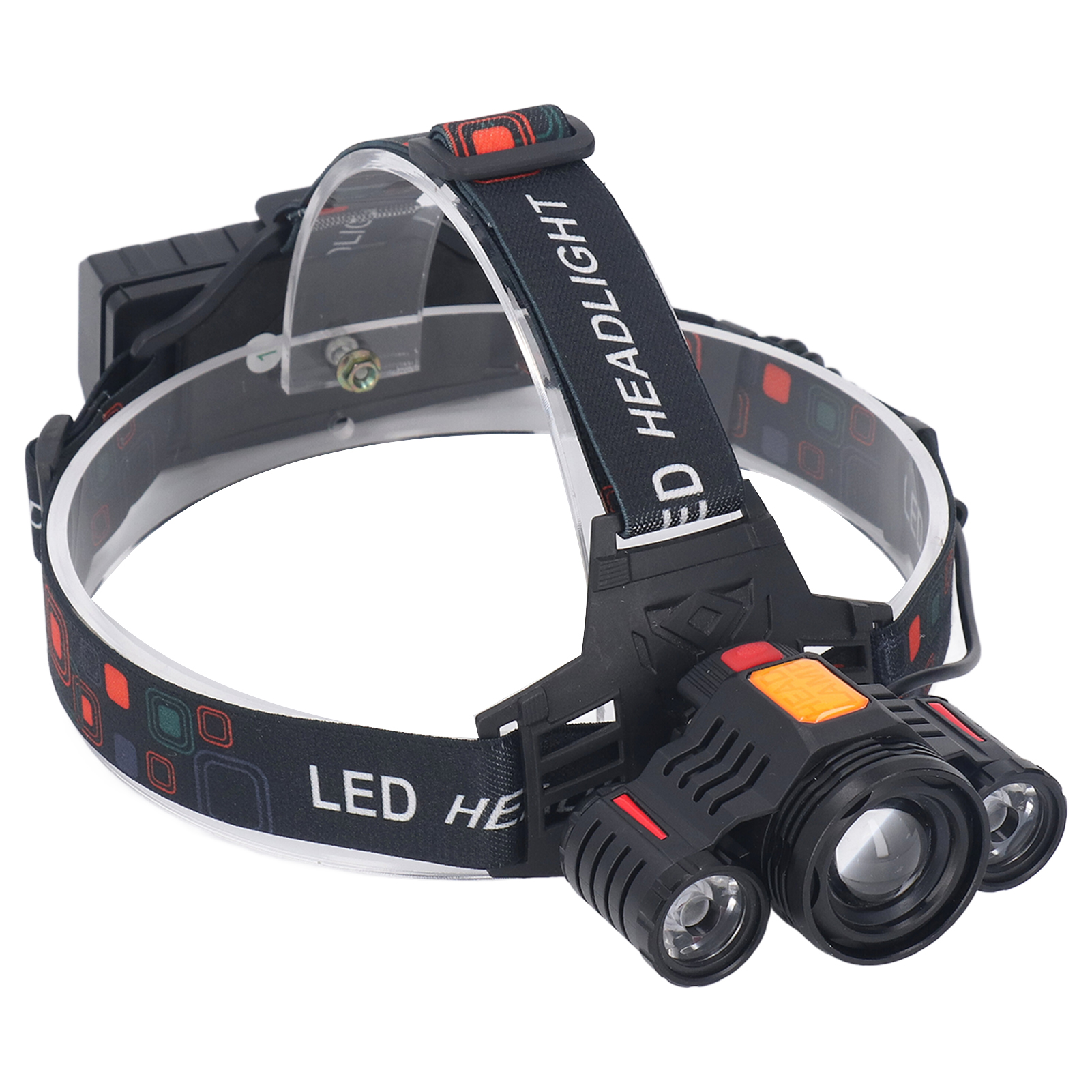 Wiederaufladbare Led-arbeitsleuchte Über Usb, Verstellbarer Winkel, Wasserdicht, Mehrere Beleuchtungsmodi, Schwarzer Tragbarer Scheinwerfer Für Den Außenbereich Und Baustellen.