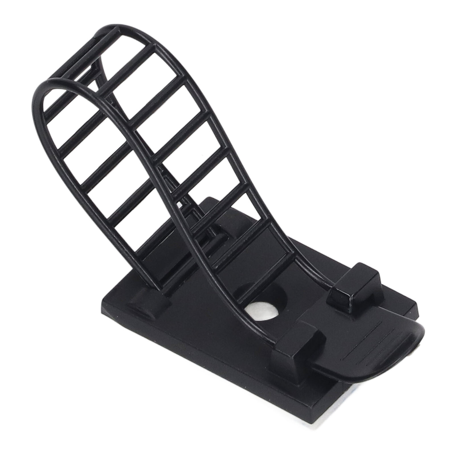 100 Selbstklebende Kabelmanagement-clips, Verstellbare Kabelbinder Aus Nylon, Starke Befestigung Für Schreibtisch, Kabelorganisator, Schwarz