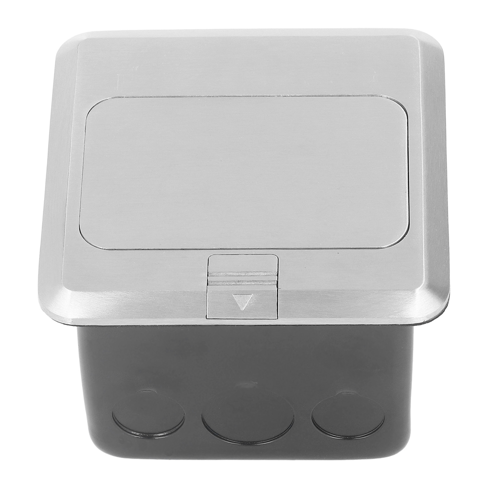 20-a-tischsteckdose Mit 2 Usb-anschlüssen, Federgelagerter Wandhalterung, Us-standard 125 V, Schwarzes Anschlussgehäuse