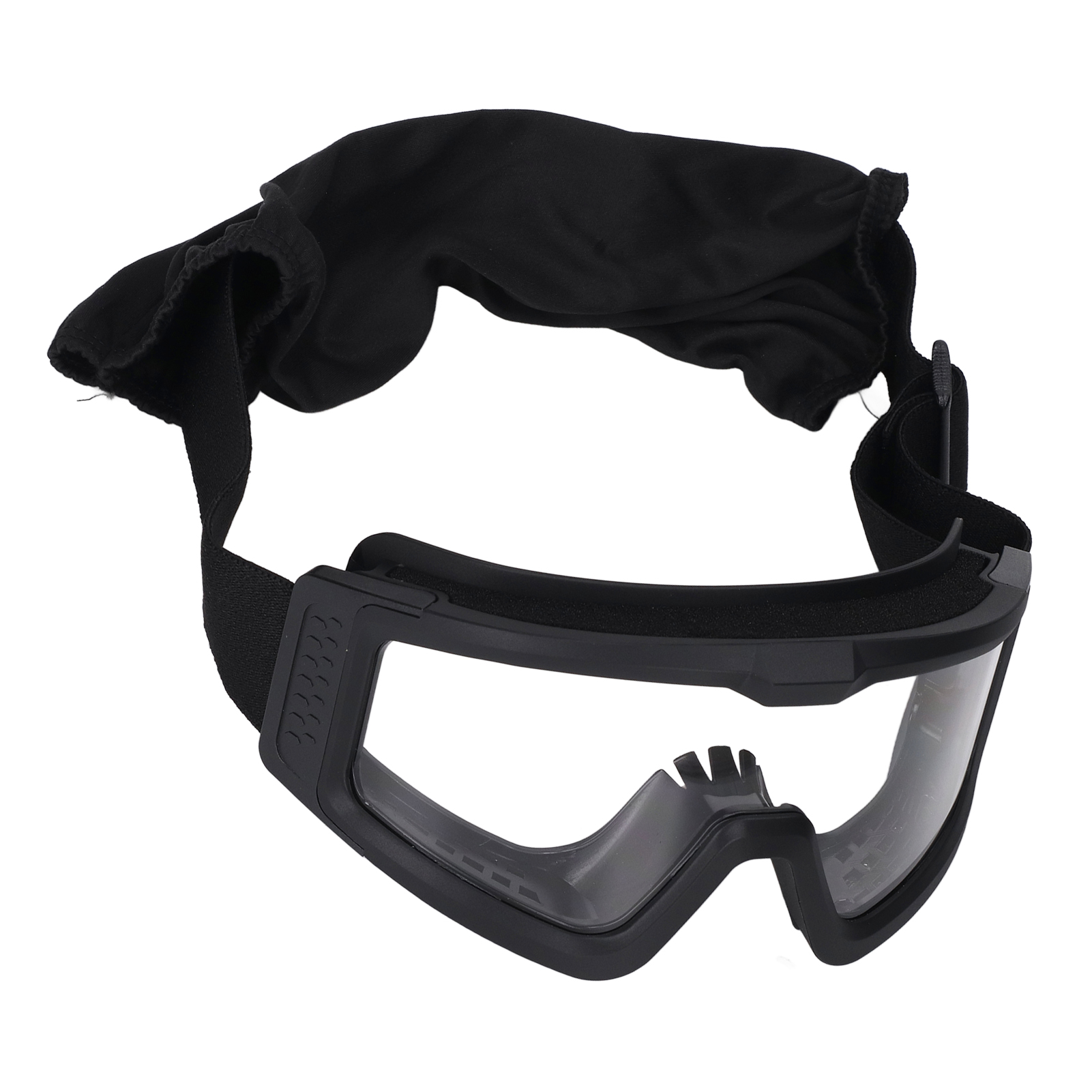 Stoßfeste Uv-schutzbrille, Schwarzer Rahmen, Abnehmbar, Verdickt, Für Radfahren, Camping Und Outdoor-radtouren.