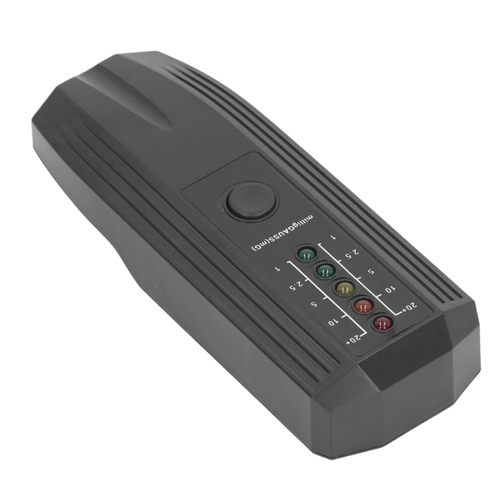Emf-elektromagnetfelddetektor Mit Farbiger Led-anzeige, 50/60hz-elektromagnetfeldtester, Schwarz, Spannungs- Und Frequenzmesser.