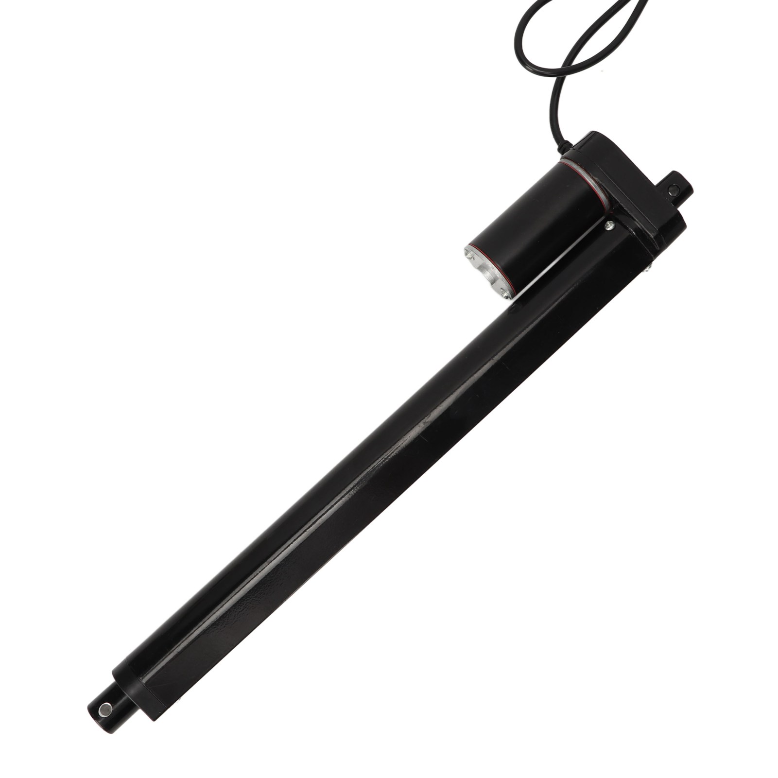 Miniatur-linearantrieb 12 V, 1000 N, 250 Mm Hub, Schwarz, Für Hausautomation, Robotik, Landwirtschaft, Motorisierte Außenverfolgung, Motorisierte Bewegung, Einzelantrieb