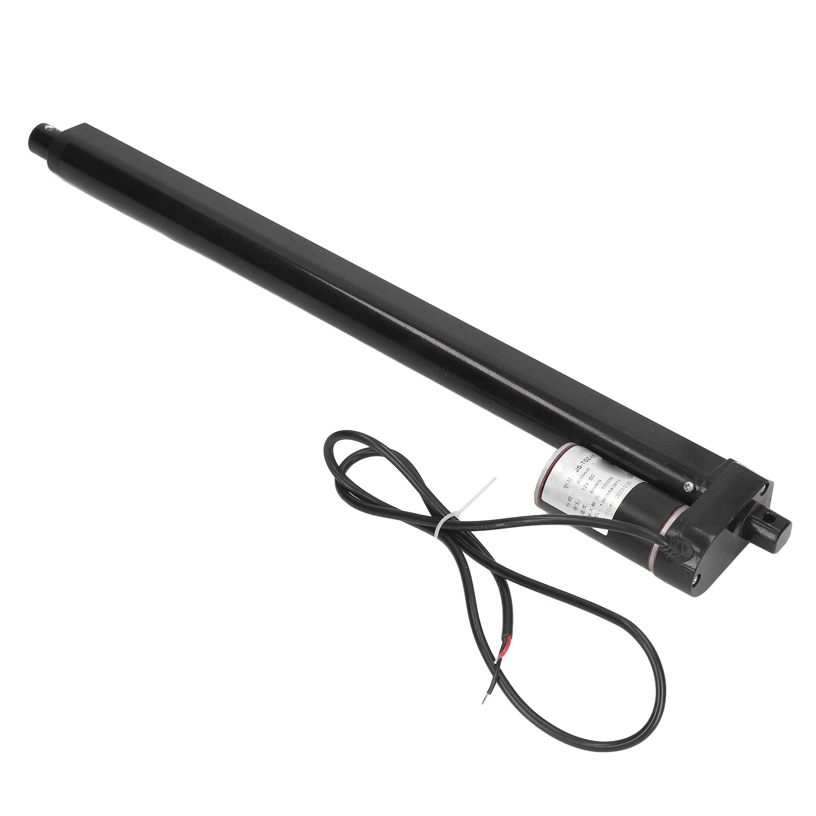 Linearer Elektrischer Stellantrieb Mit 400 Mm Hub, Aluminiumlegierung, 1000 N, Schwarz, 12 V Dc, Mit Fernbedienung Und Steuerung, Für Betten, Sofas Und Hebevorrichtungen