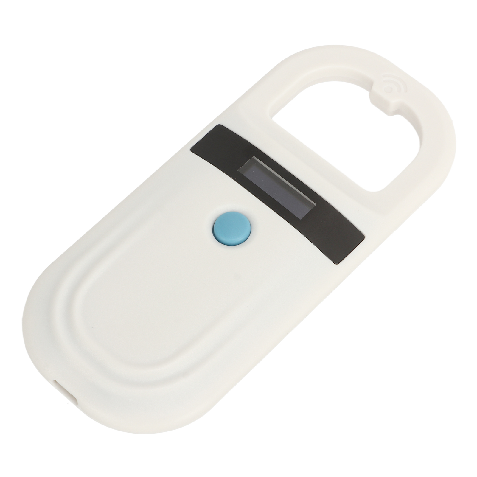 Bluetooth-mikrochip-lesegerät Für Haustiere, Rfid-identifikationsscanner Mit Oled-bildschirm, Veterinärmanagement, Weiß.