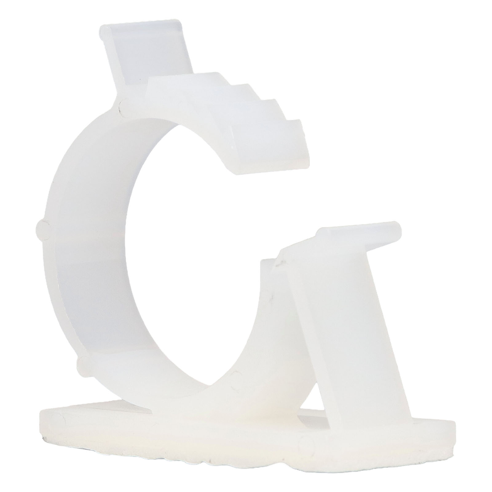 Packung Mit 100 Weißen, Selbstklebenden Kabelmanagement-clips, Pa66-nylon-kabelbindern, Kabelbindern Und Befestigungsclips, Kabelorganisationsset
