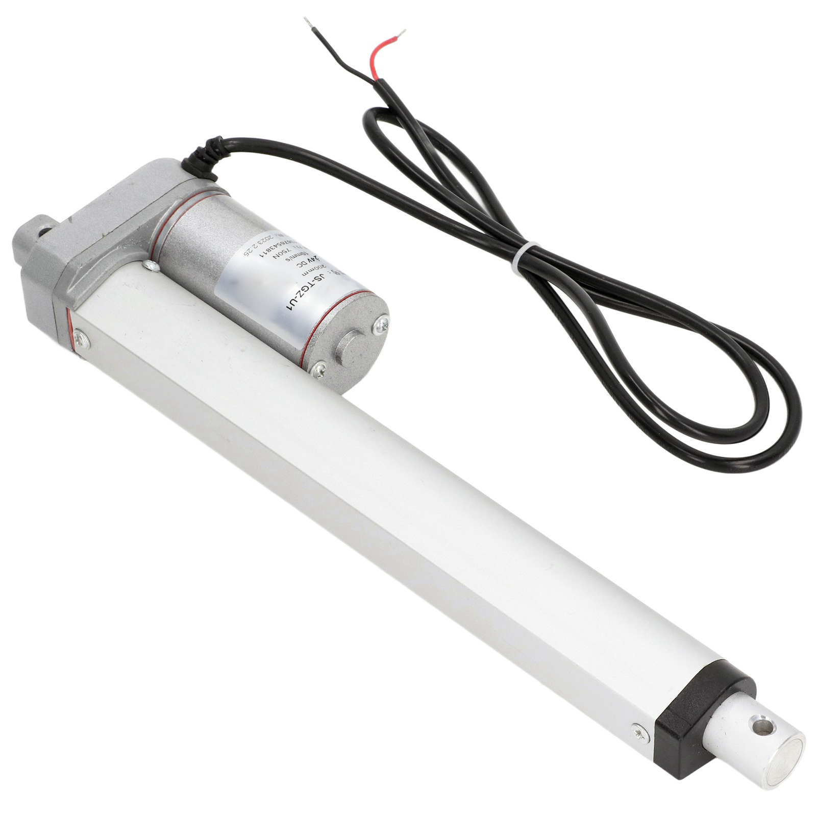 Weißer Elektrischer Stellantrieb, 200 Mm Hub, 750 N, Schutzart Ip65, Linearmotor Für Elektrische Sofas, 24 V Linearantrieb