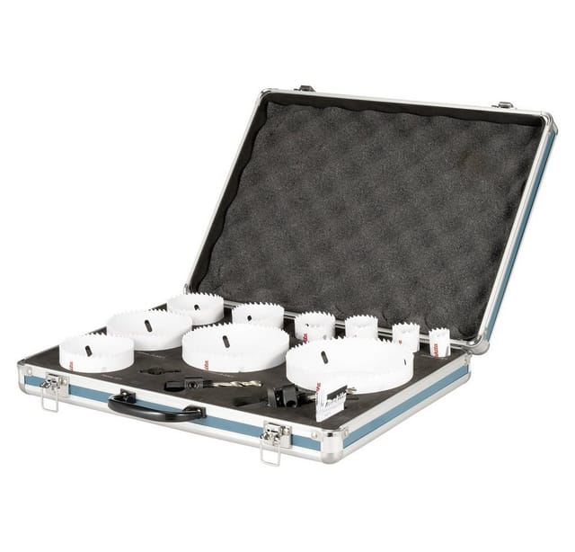 BiM Lochsägen-Set Lochsägenset im Alu-Koffer - Makita