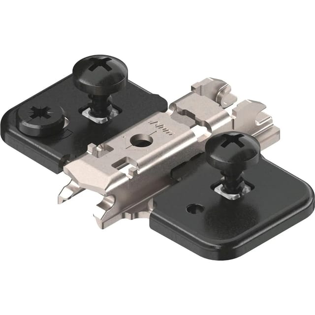 Expando-Clip-MPL Excenter vorm. Spreizd. hv 0mm Distanz Zw-Anschlag onyxschw. - Blum