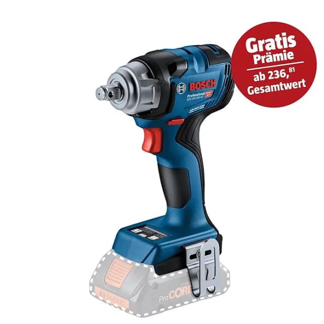 Bosch Professional - Bosch Akku-Drehschlagschrauber gds 18V-330 hc ohne Akku und Ladegerät im Karton