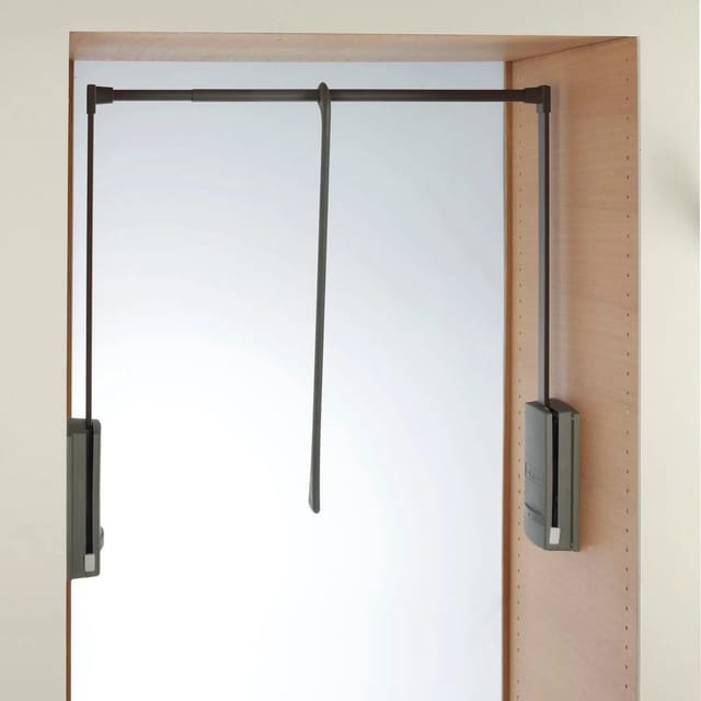 Servetto - Kleiderlift Junior 600 - 1000 mm anthrazit/anthrazit