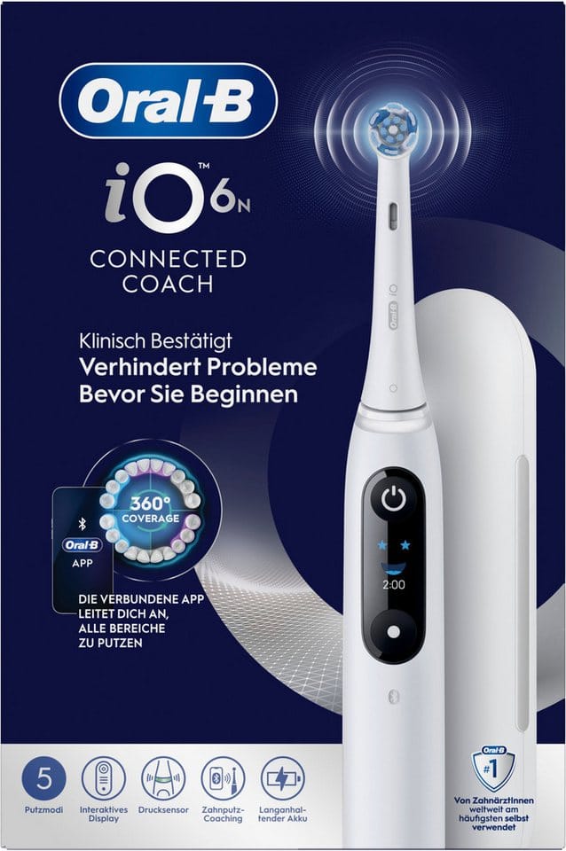 IO Series 6 White + Etui - Oral-b
