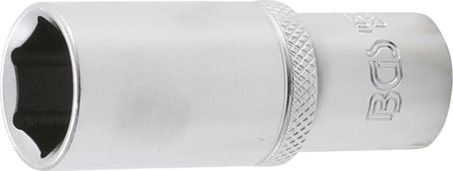 Bgs Technic - Steckschlüssel-Einsatz Sechskant, tief Antrieb Innenvierkant 10 mm (3/8') sw 17 mm