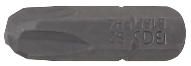 Bit Länge 25 mm Antrieb Außensechskant 6,3 mm (1/4') Kreuzschlitz PH4