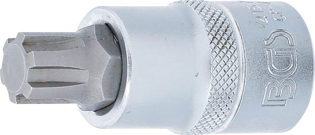 Bgs Technic - Bit-Einsatz Antrieb Innenvierkant 12,5 mm (1/2') Keil-Profil (für ribe) M13