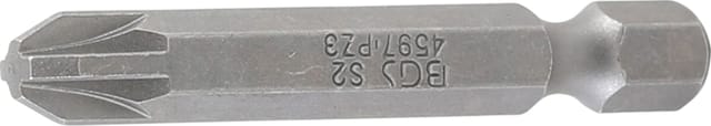 Bit Länge 50 mm Antrieb Außensechskant 6,3 mm (1/4') Kreuzschlitz PZ3