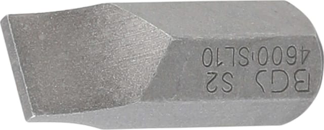 Bit Länge 30 mm Antrieb Außensechskant 10 mm (3/8') Schlitz 10 mm