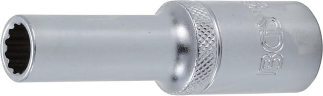 Bgs Technic - Steckschlüssel-Einsatz Zwölfkant, tief Antrieb Innenvierkant 12,5 mm (1/2') sw 10 mm