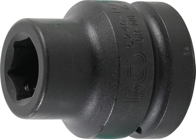 BGS Bit-Adapter für Art. 5246 Innenvierkant 25 mm (1") - Innensechskant 22 mm - 5246-1